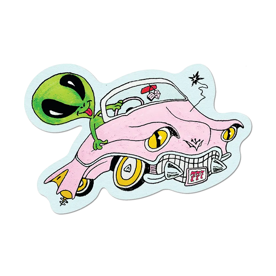 Cosmic Cruiser By Apply - Die-Cut Sticker