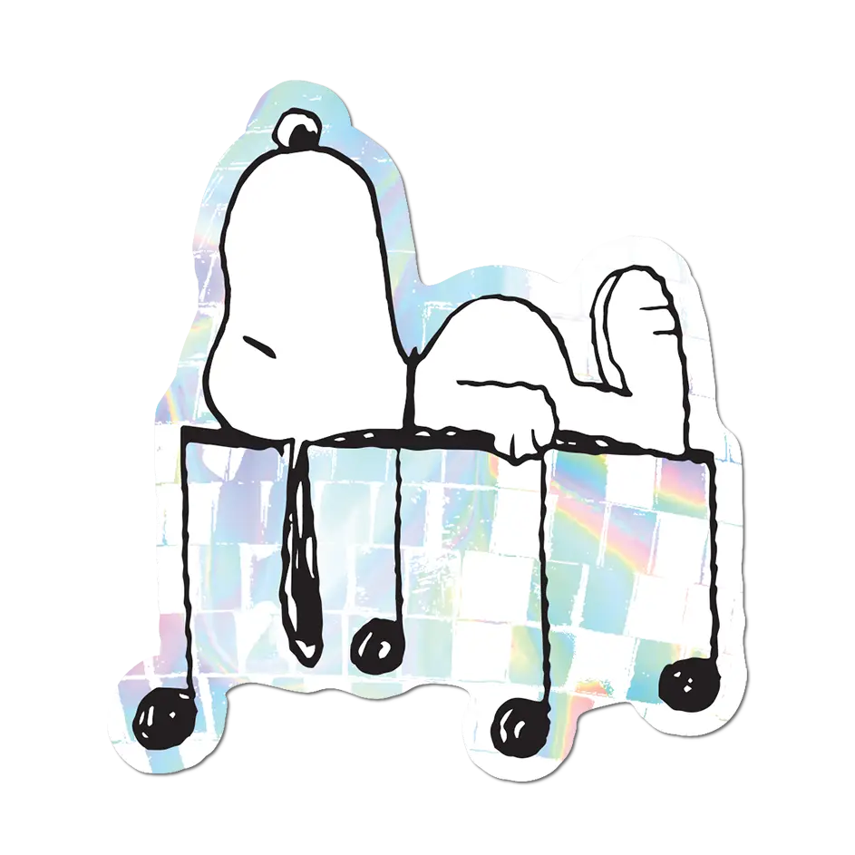Disco Snoopy - Die-Cut Sticker