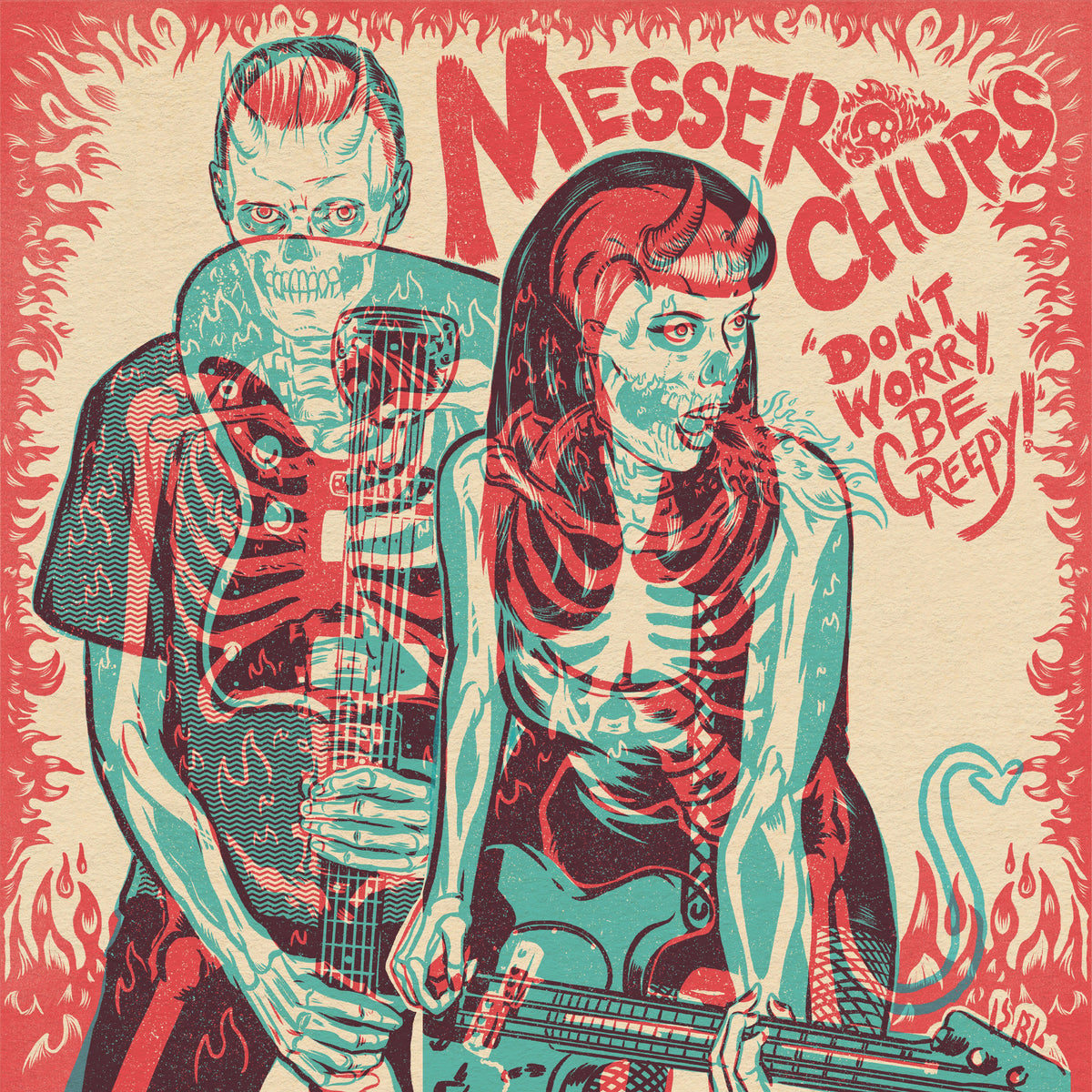 Messer Chups - Don't Worry, Be Creepy Product Image