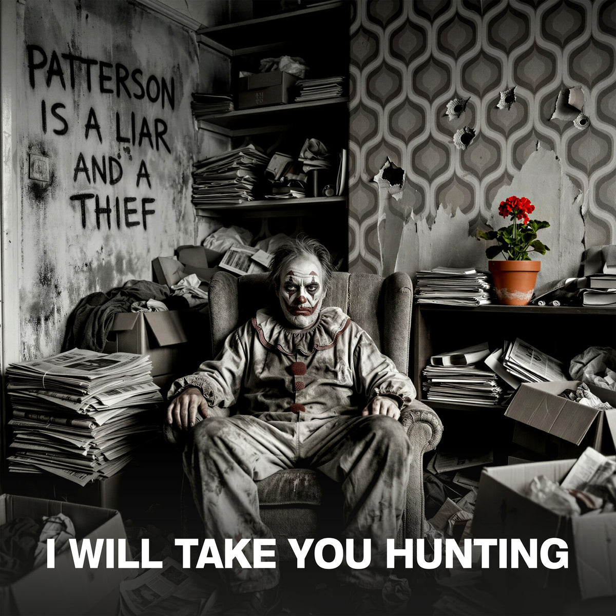 I Will Take You Hunting - Patterson is a Liar and a Thief Product Image