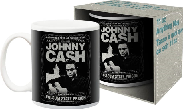 Johnny Cash Live Boxed Mug