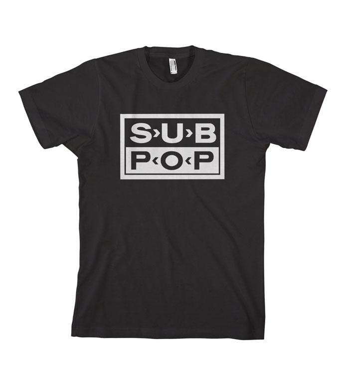 Sub Pop - Sub Pop Logo - T-Shirt - Black Product Image