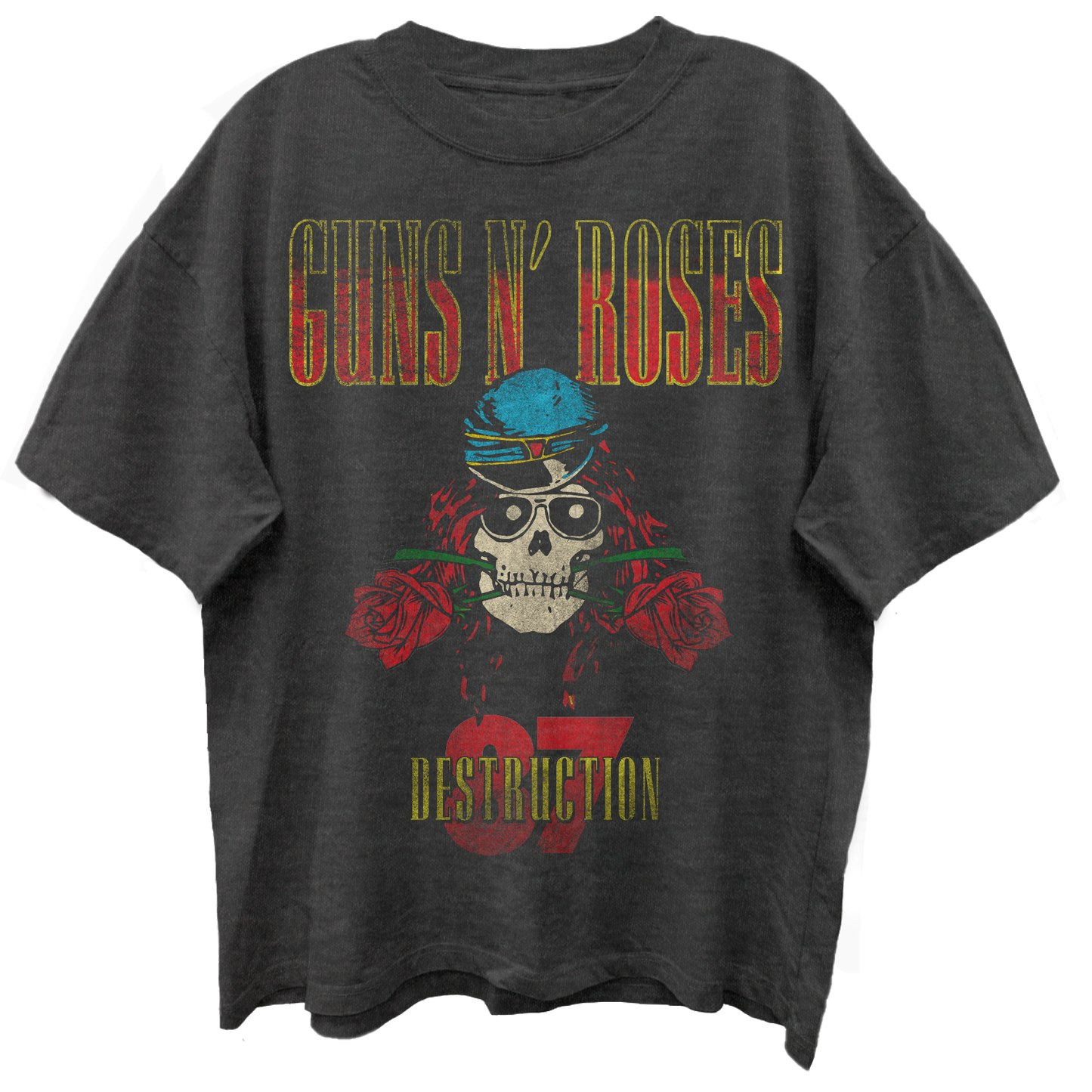 Guns N Roses - Uk Tour Giant Vintage Tshirt Black Product Image
