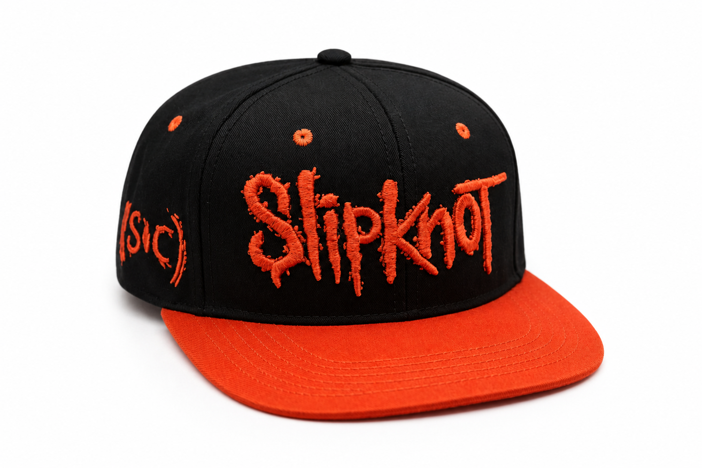 Slipknot - Flatbill Snapback Cap Black/red Product Image