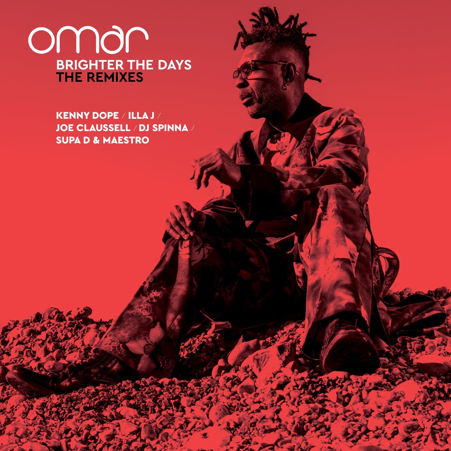 OMAR - Brighter The Days (The Remixes) Album Cover