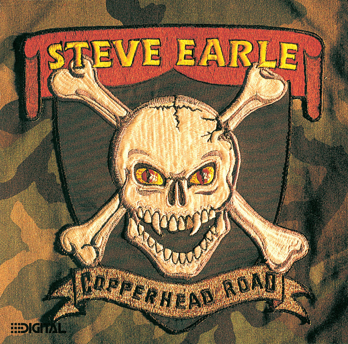 Steve Earle - Copperhead Road Album Cover