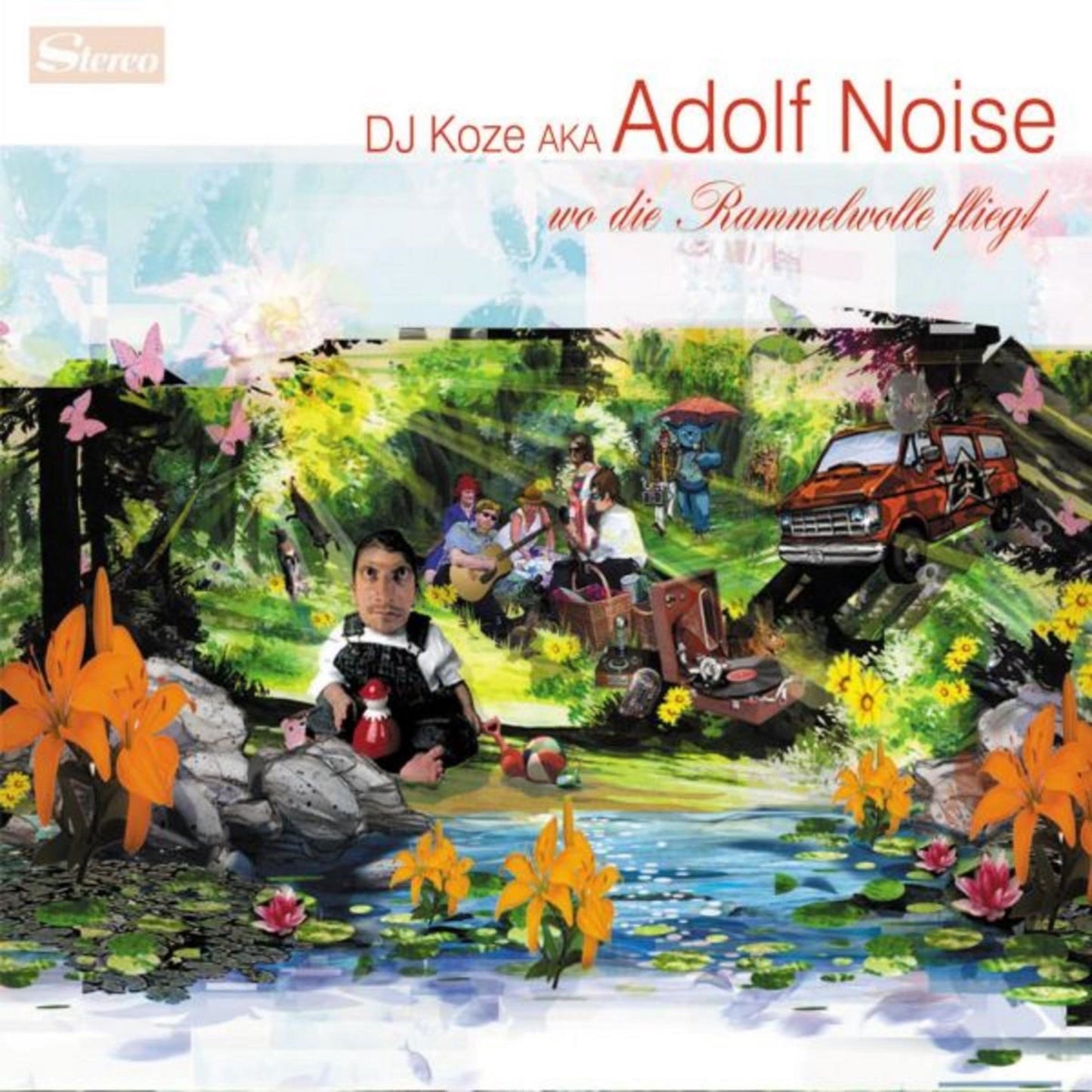 Dj Koze Aka Adolf Noise - Wo die Rammelwolle fliegt Album Cover