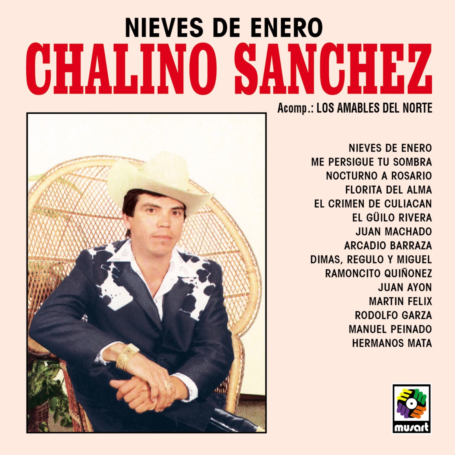 Chalino Sánchez - Nieves de Enero Album Cover