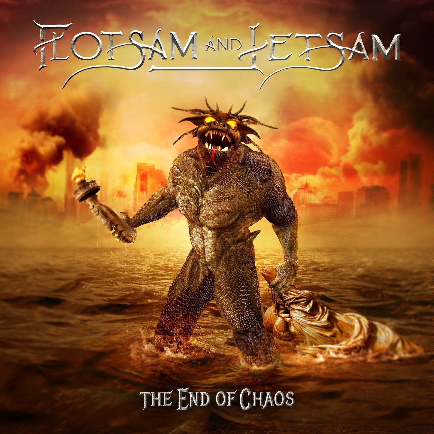 Flotsam and Jetsam - The End of Chaos Album Cover