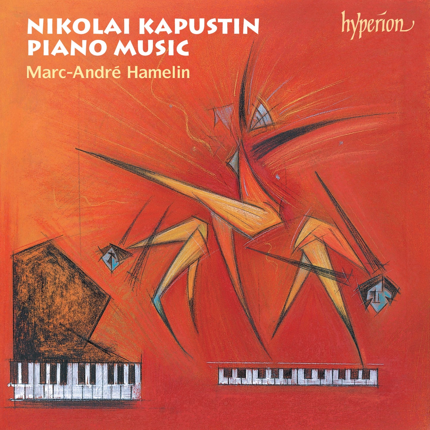 Marc-André Hamelin - Kapustin: 8 Concert Etudes, Piano Sonata No. 6 & Other Works Album Cover