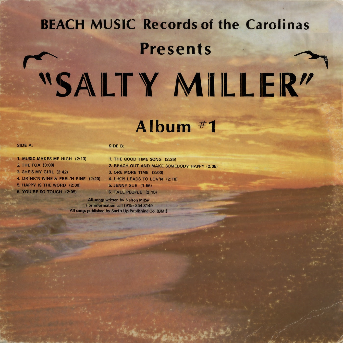 Salty Miller - Album #1 Album Cover