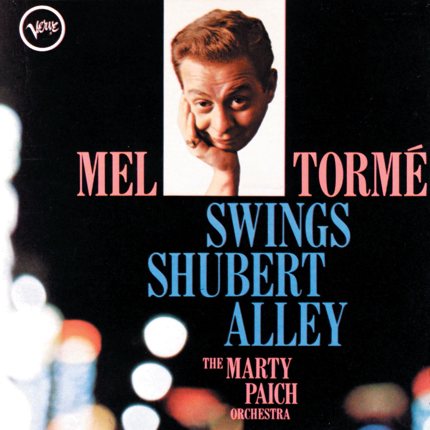 Mel Tormé & The Marty Paich Orchestra - Mel Tormé Swings Shubert Alley Album Cover