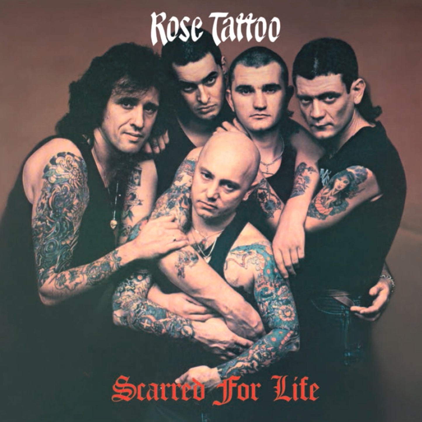 Rose Tattoo - Scarred for Life Album Cover