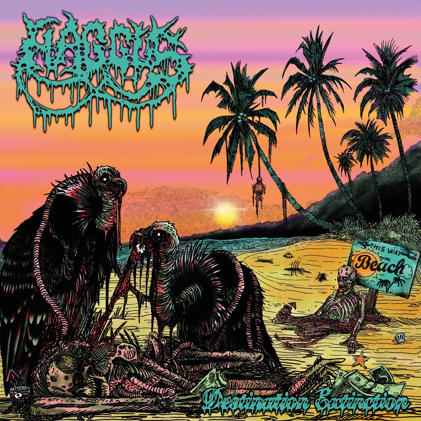 Haggus - Destination Extinction Album Cover