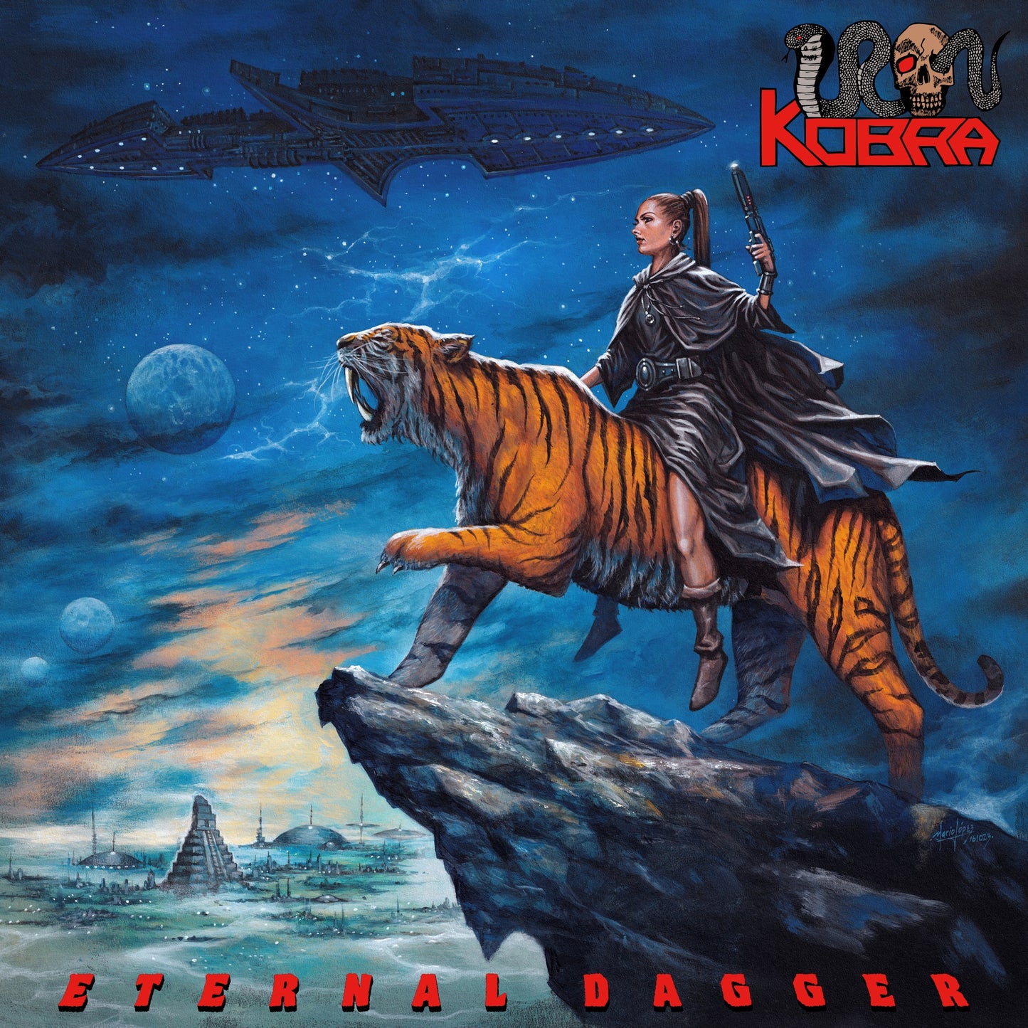 Iron Kobra - Eternal Dagger Album Cover