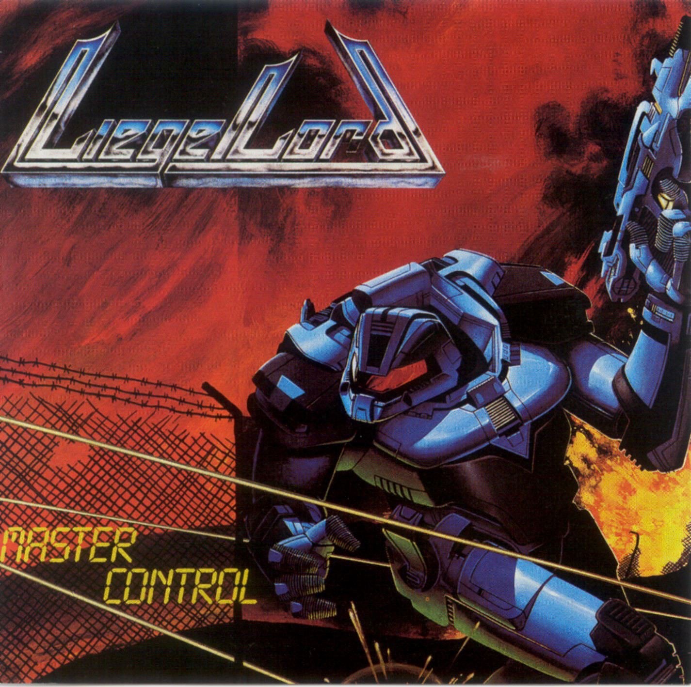 Liege Lord - Master Control Album Cover
