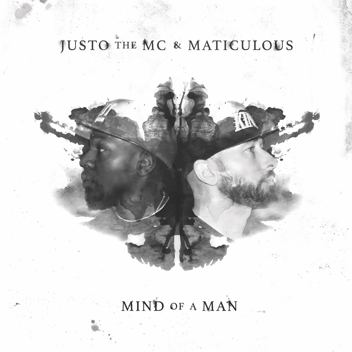 Justo the Mc & maticulous - Mind of a Man Album Cover