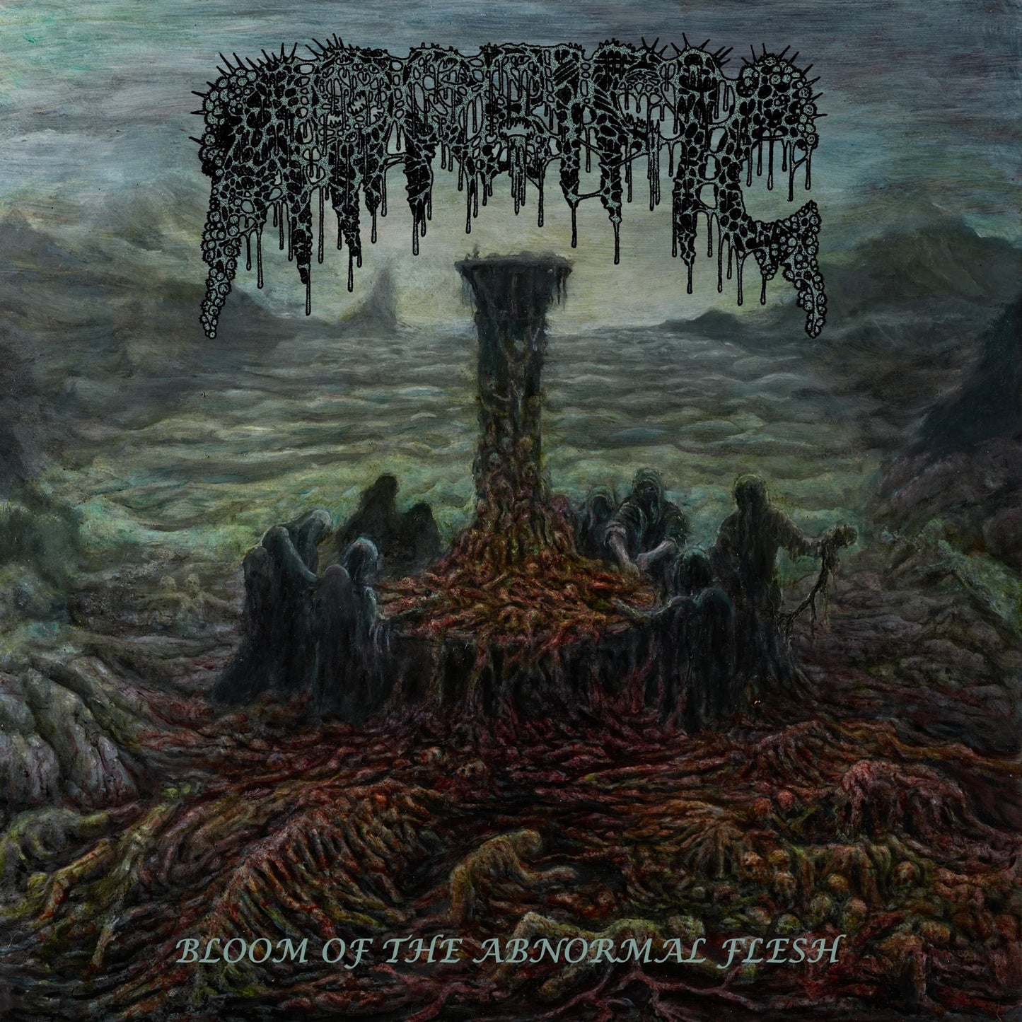 Morbific - Bloom of the Abnormal Flesh Album Cover