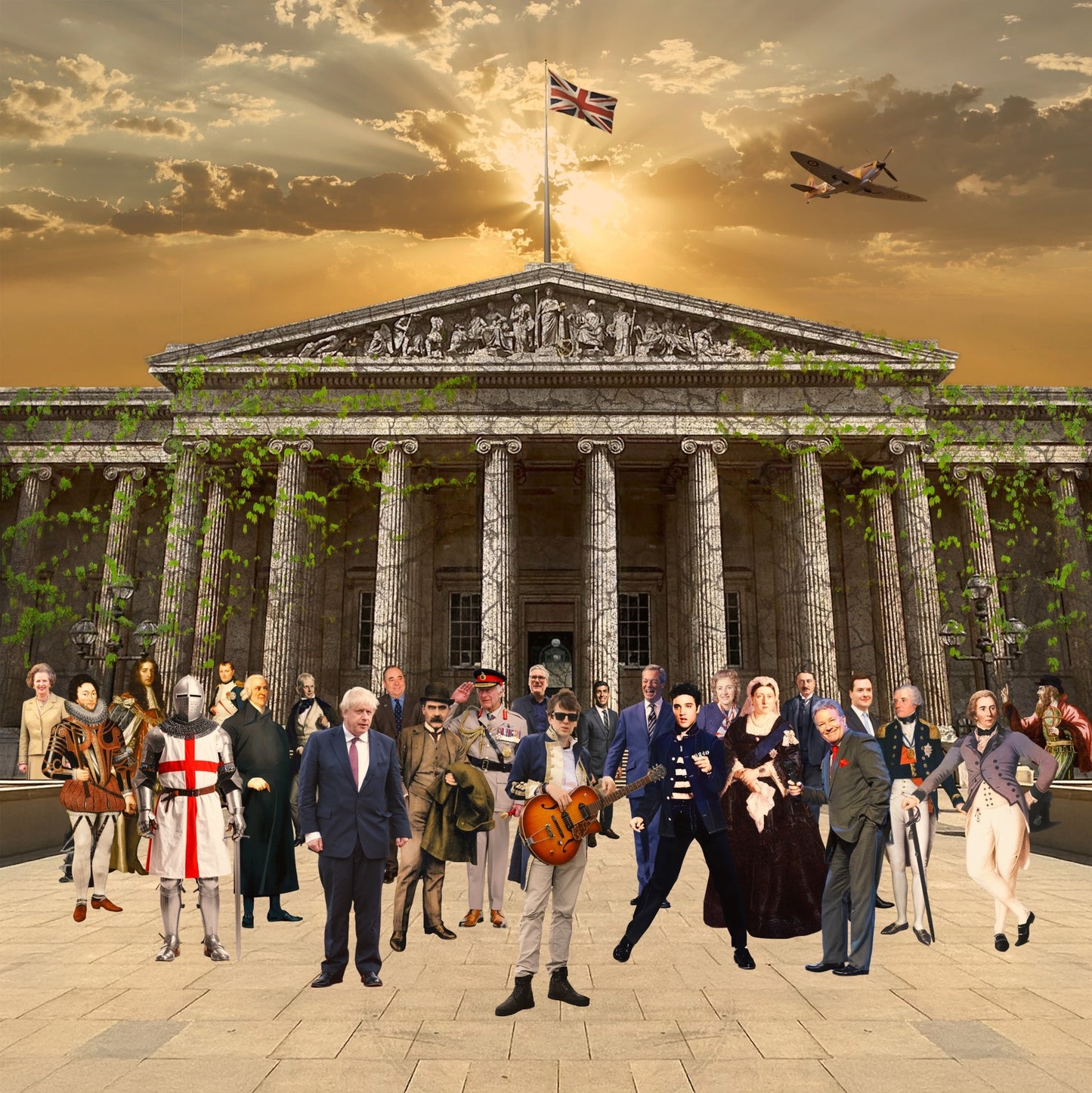 Elgin & The Marbles - The Sun Never Sets Album Cover