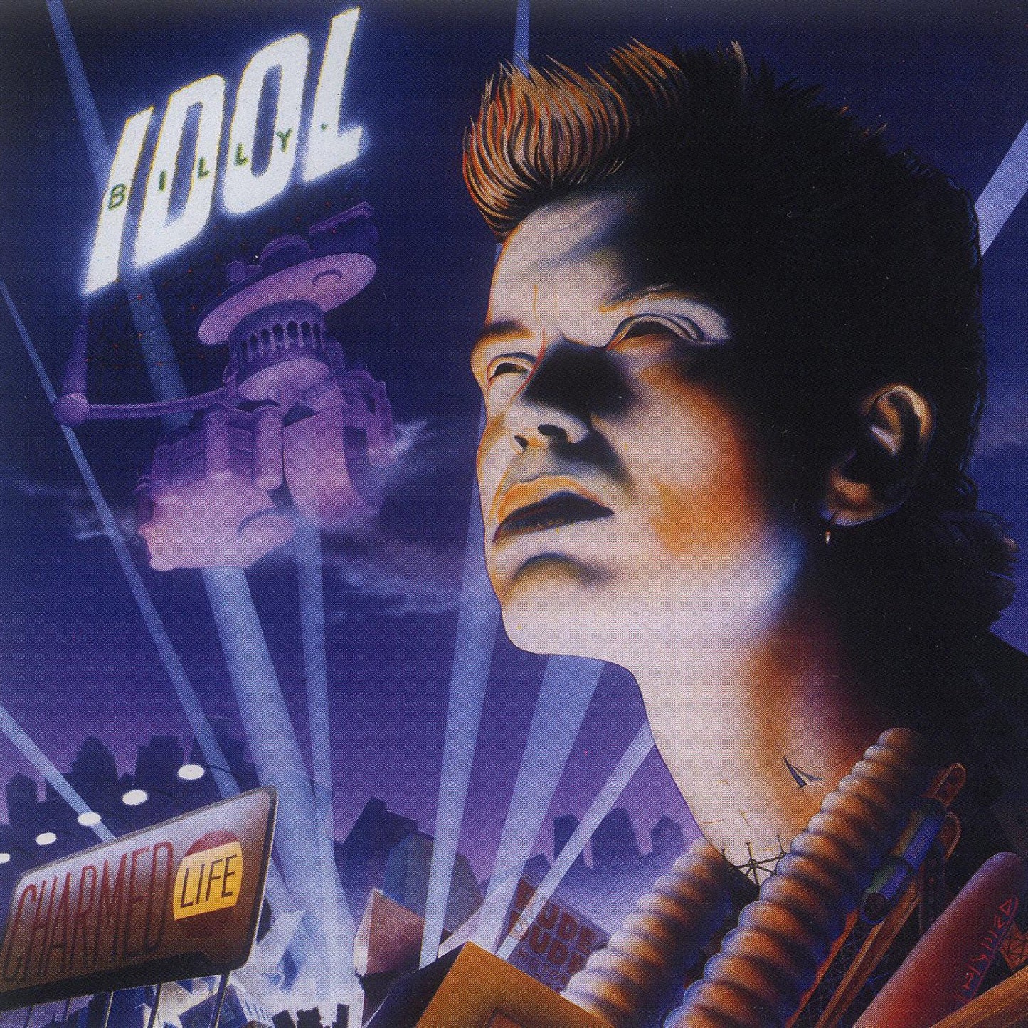 Billy Idol - Charmed Life (Bonus Track Version) Album Cover