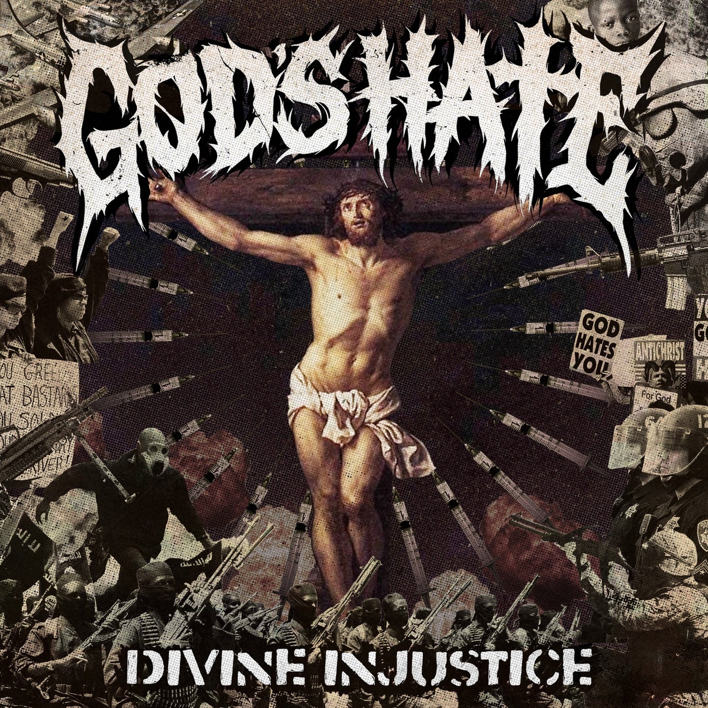 God's Hate - Divine Injustice - EP Album Cover