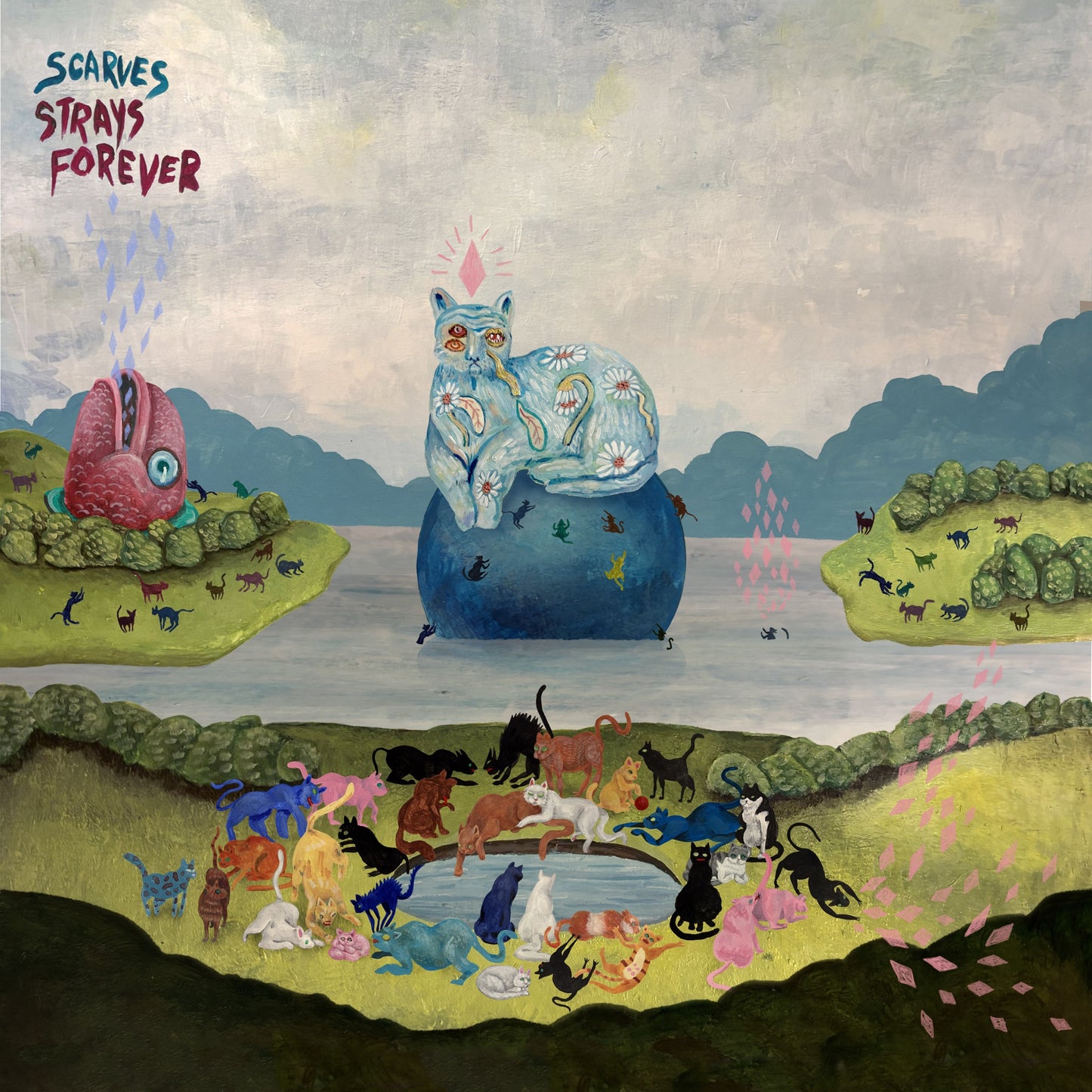 Scarves - Strays Forever Album Cover
