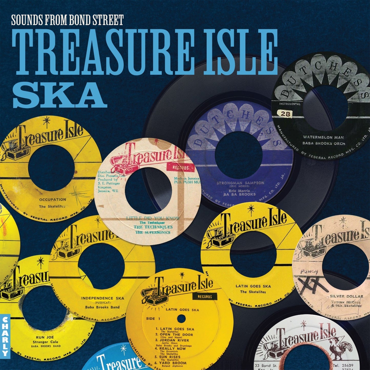 Various Artists - Treasure Isle SKA Album Cover