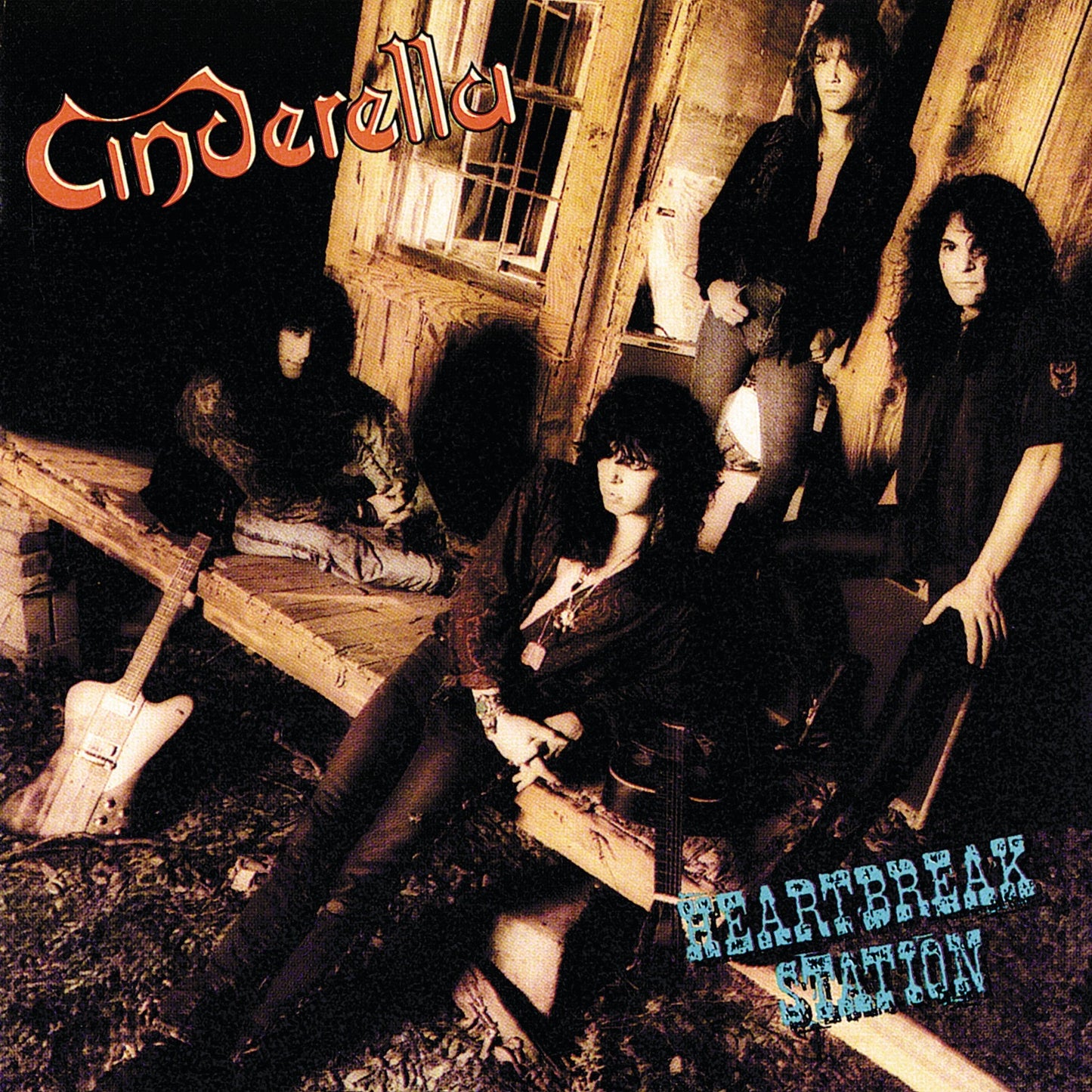 Cinderella - Heartbreak Station Album Cover