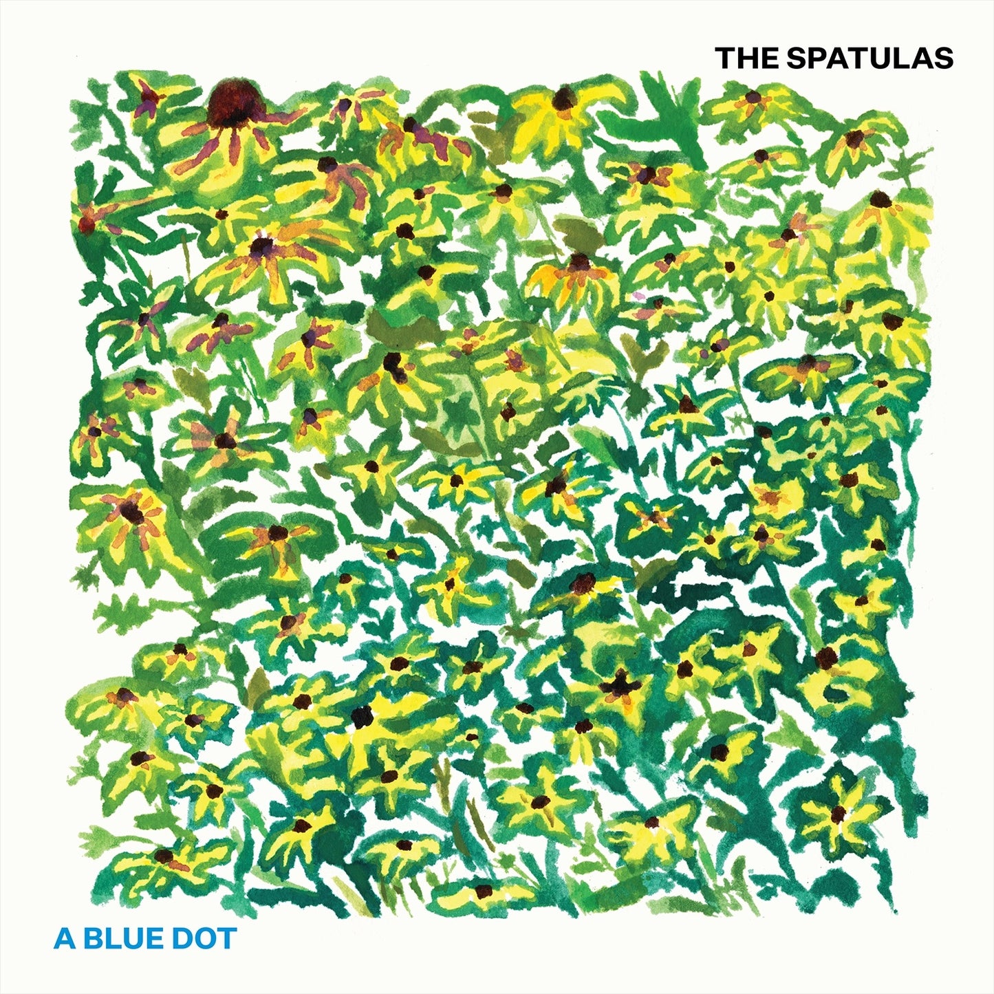 The Spatulas - A Blue Dot Album Cover