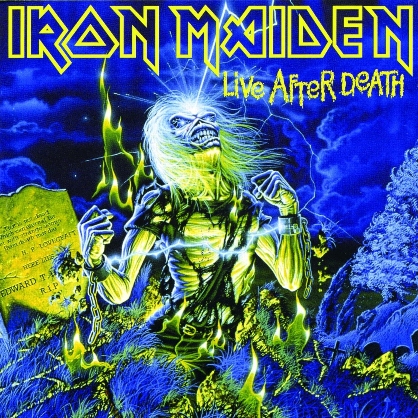 Iron Maiden - Live After Death Album Cover