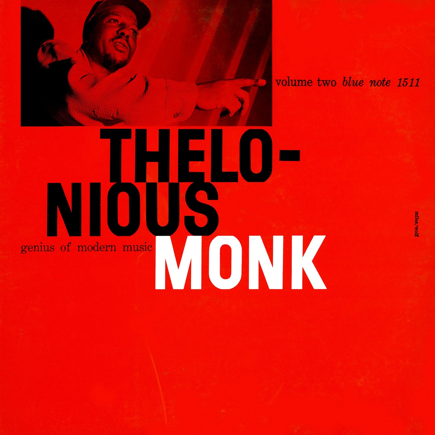 Thelonious Monk - Genius of Modern Music (Vol. 2) Album Cover