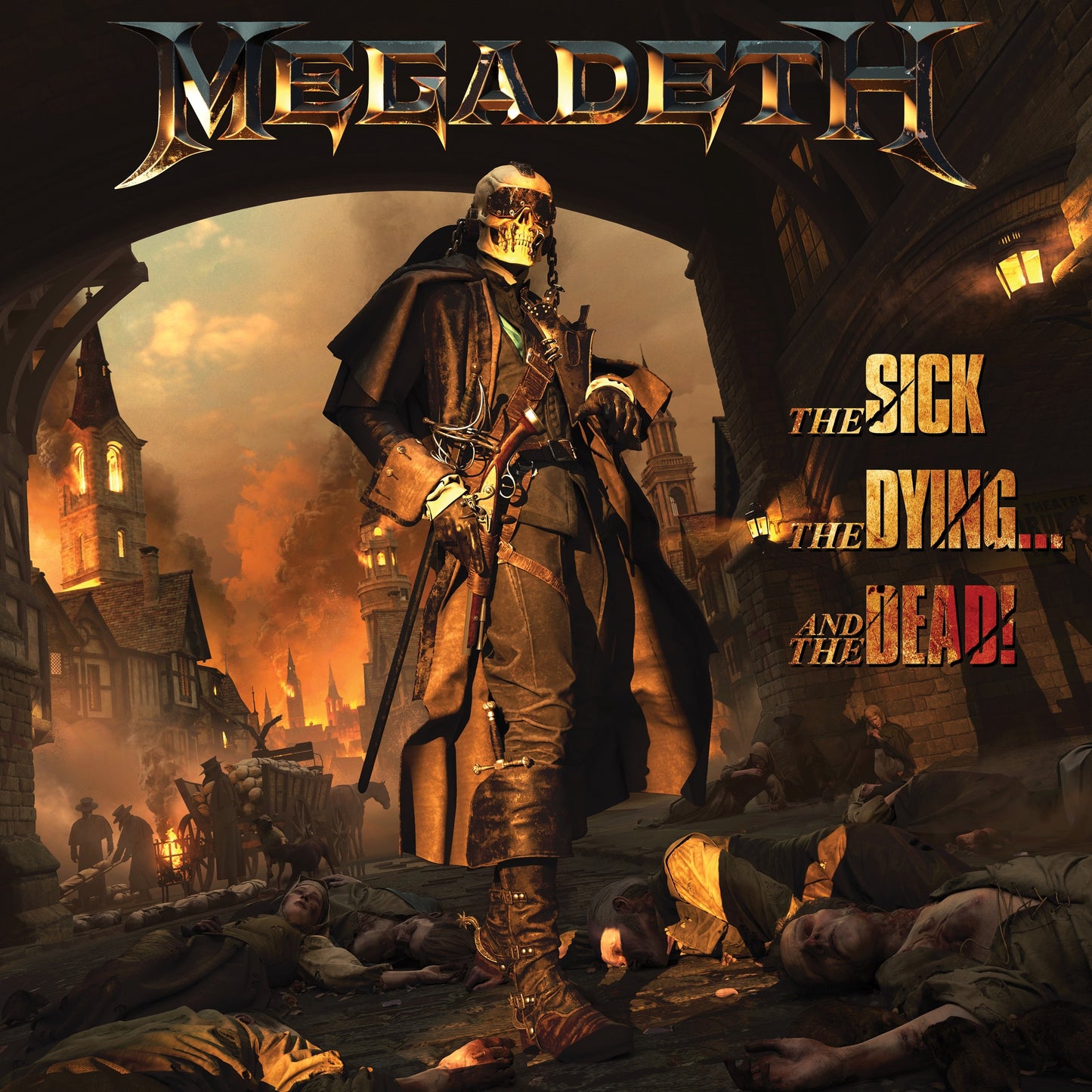 Megadeth - The Sick, The Dying… And The Dead! Album Cover