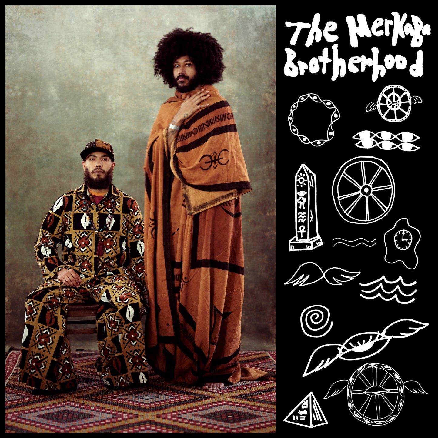 The MerKaBa Brotherhood, Roman Norfleet & Brown Calvin - The MerKaBa Brotherhood Album Cover