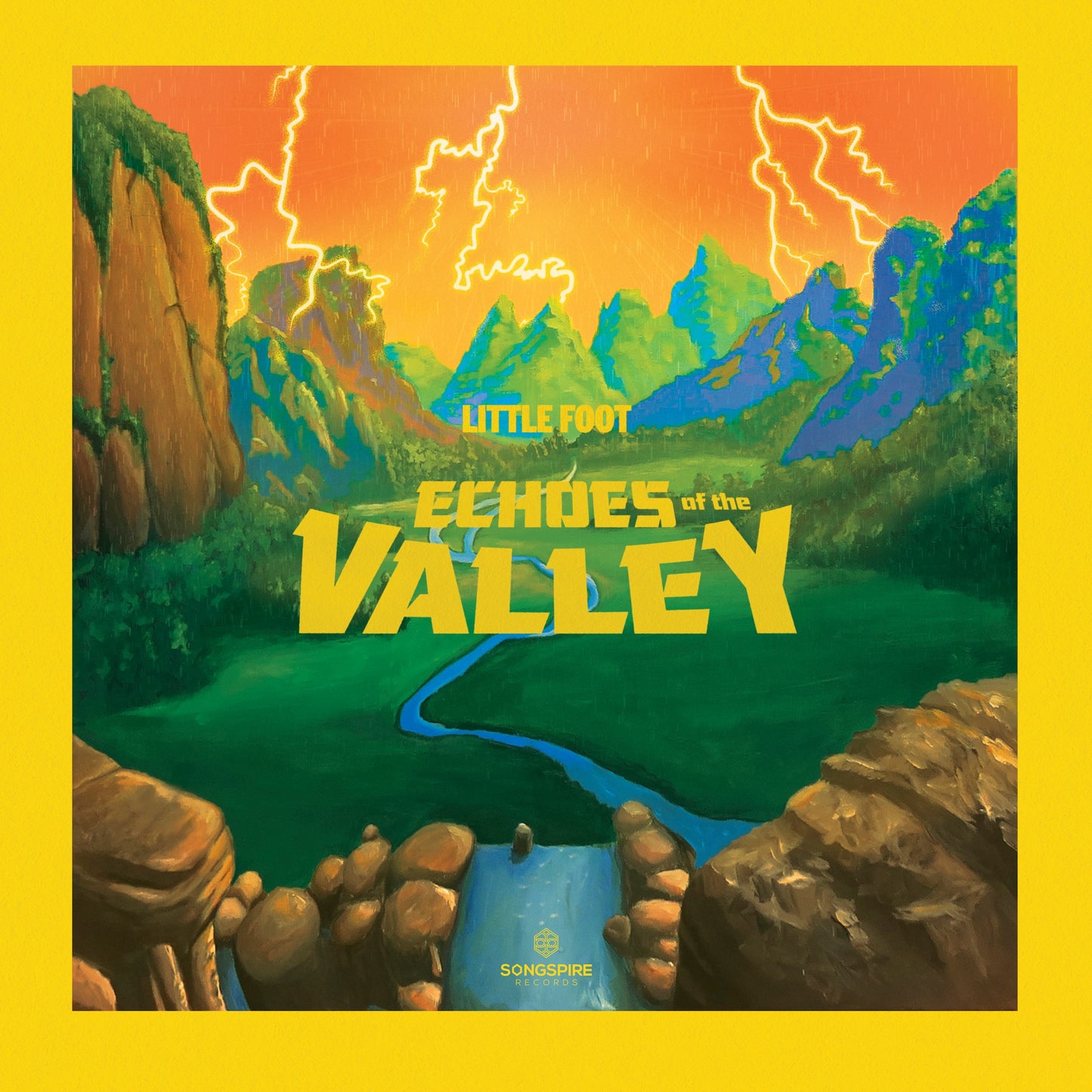 Little Foot - Echoes of the Valley Album Cover