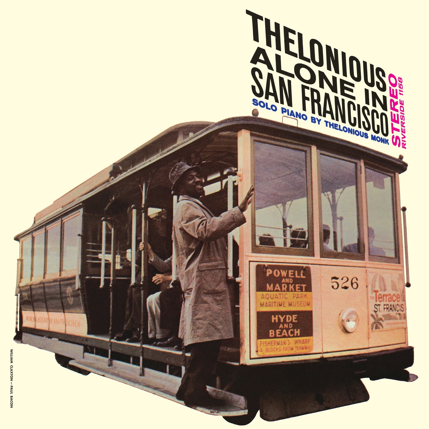 Thelonious Monk - Thelonious Alone In San Francisco Album Cover