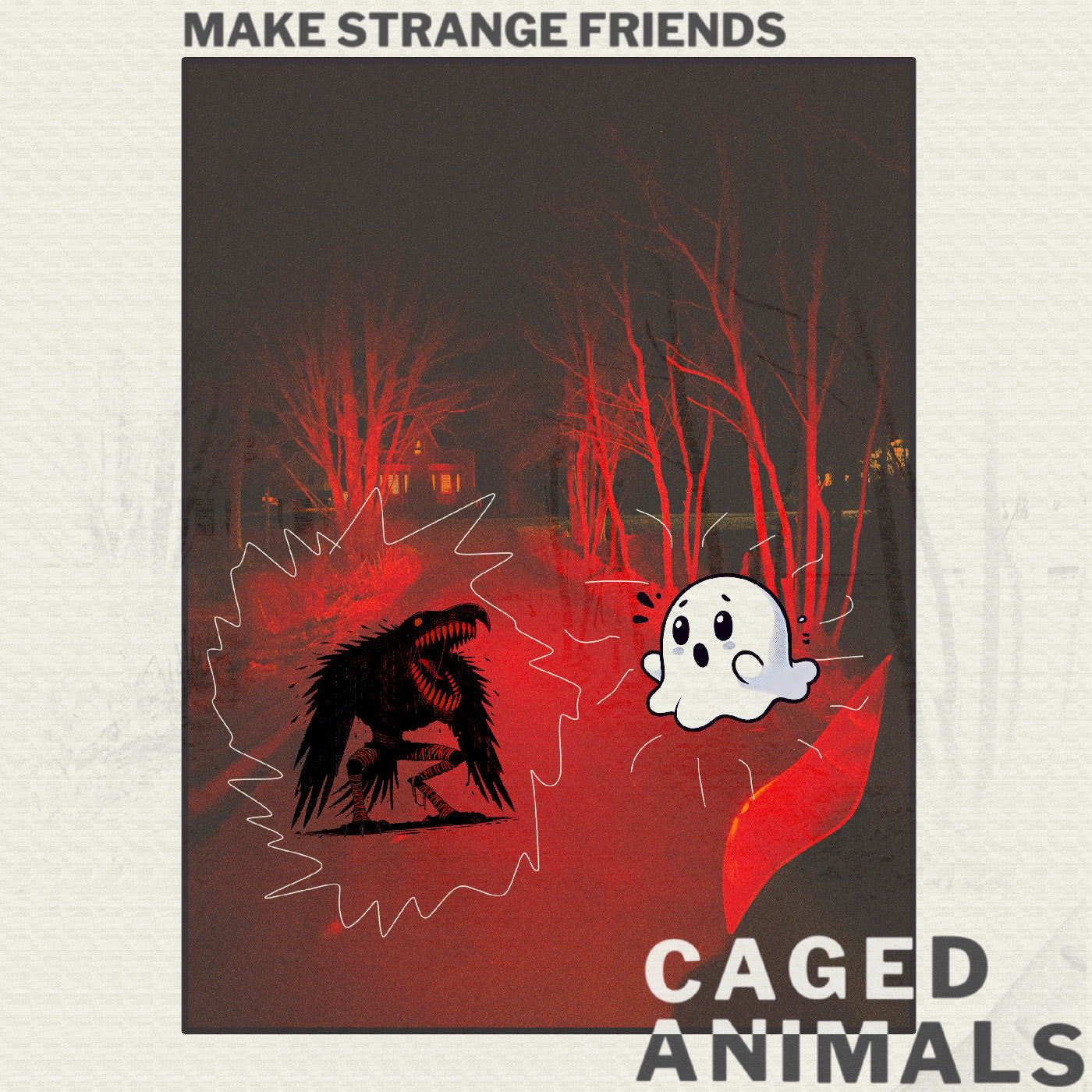 Caged Animals - Make Strange Friends Product Image