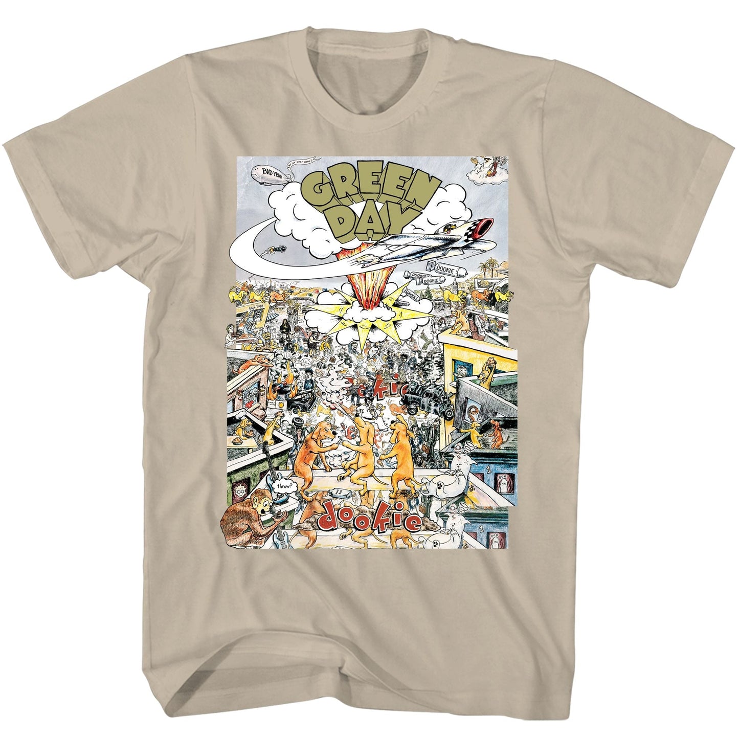 Green Day - Dookie Scene Tshirt Product Image