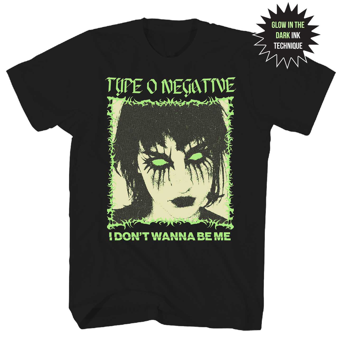 Type O Negative - I Don T Want Glow F/b Black Product Image