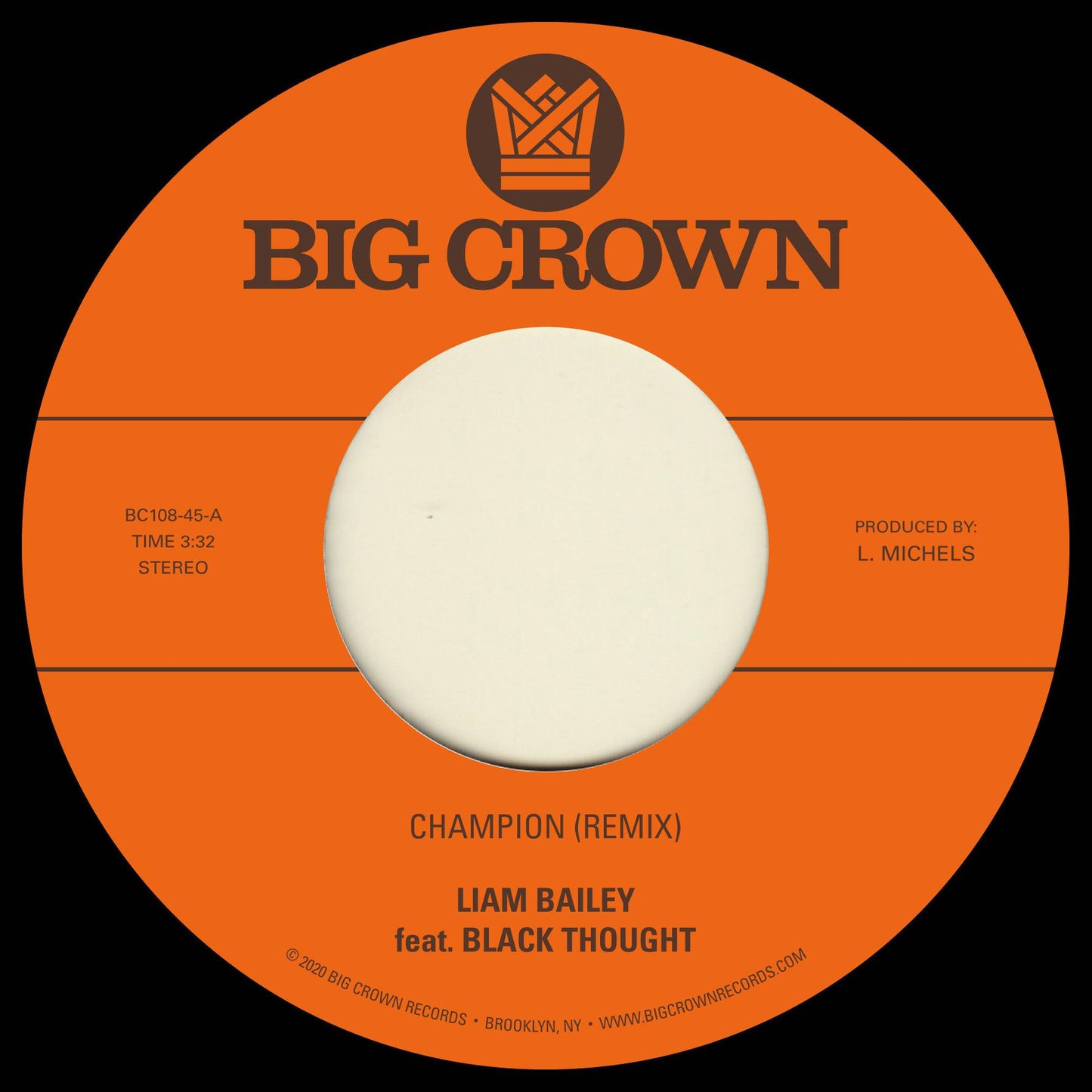 Champion (Remix) feat. Black Thought / Ugly Truth (Remix) feat. Lee "Scratch" Perry