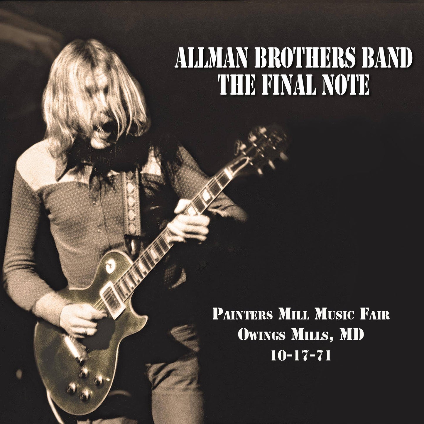 The Final Note - Painters Mill Music Fair, Owings Mills, MD 10-17-71