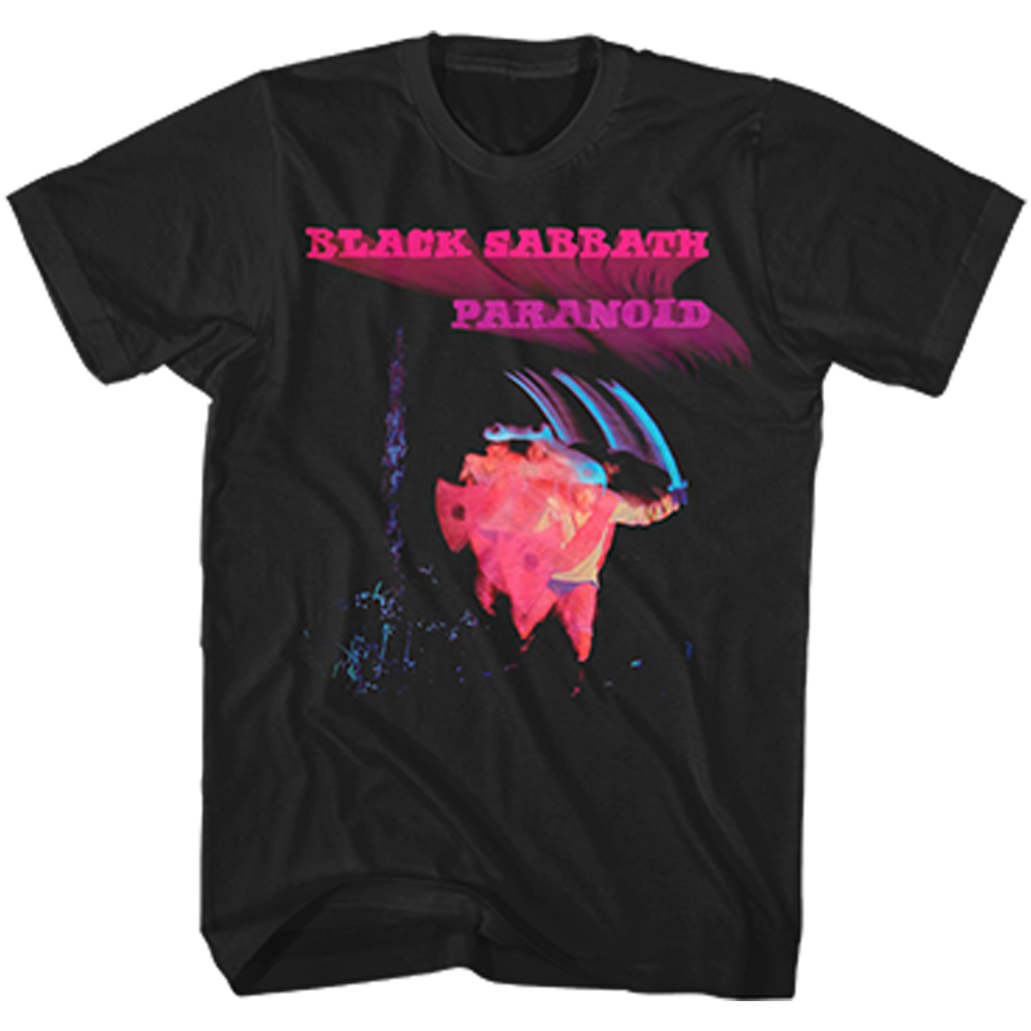 Black Sabbath - Paranoid Album Cover SS Tee Product Image