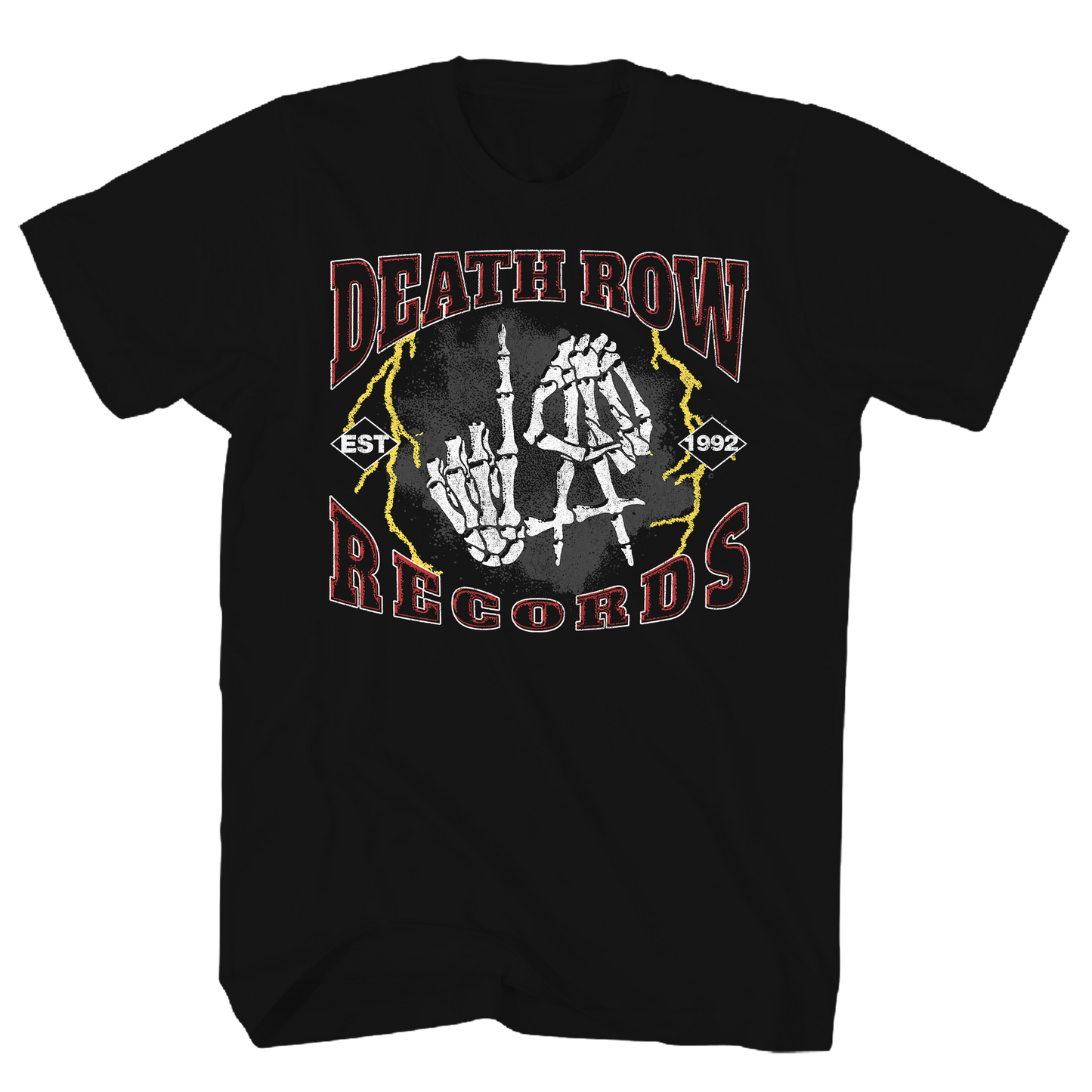 Death Row Records - La Fingers T Shirt 1x Black Product Image