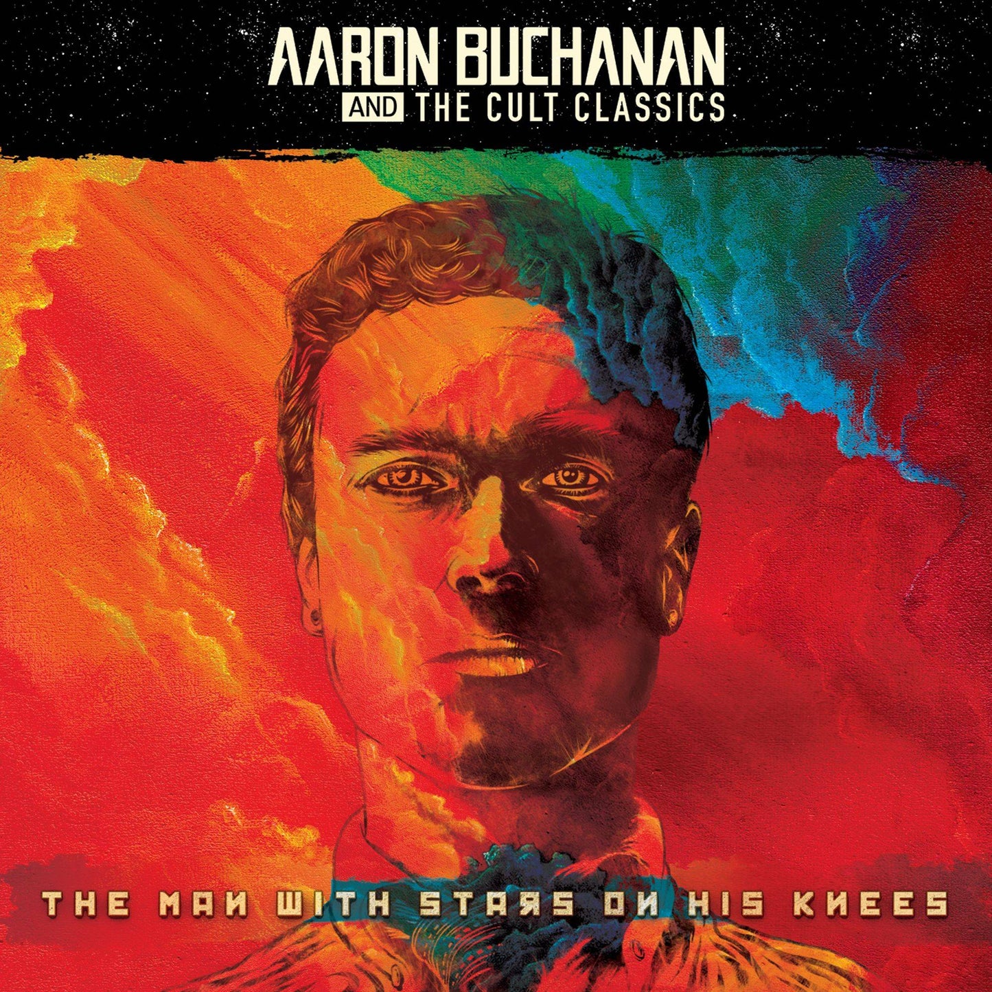The Man with Stars on his Knees