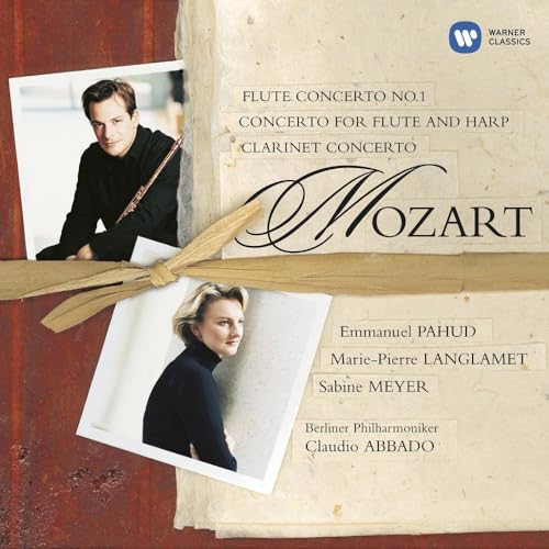 Mozart: Concerto for Flute and Harp, Clarinet Concerto