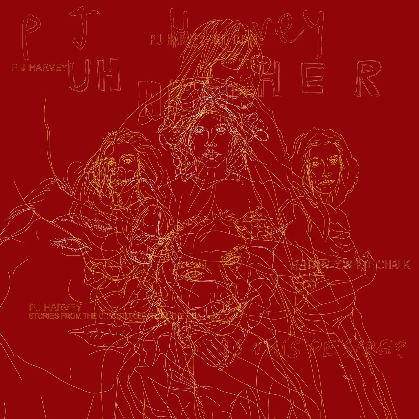 PJ Harvey - UH White Stories Chalk Me