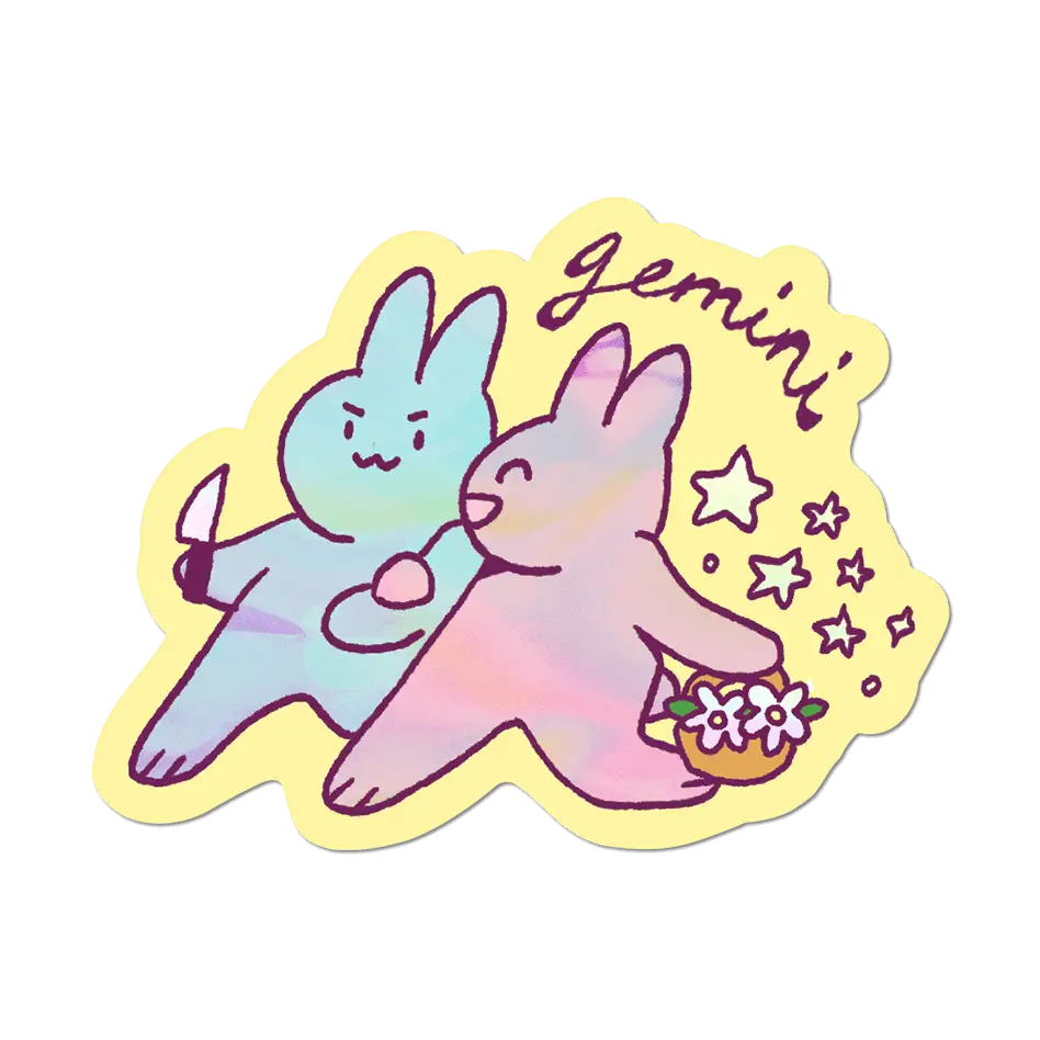 Gemini by Apply - Die-Cut Sticker