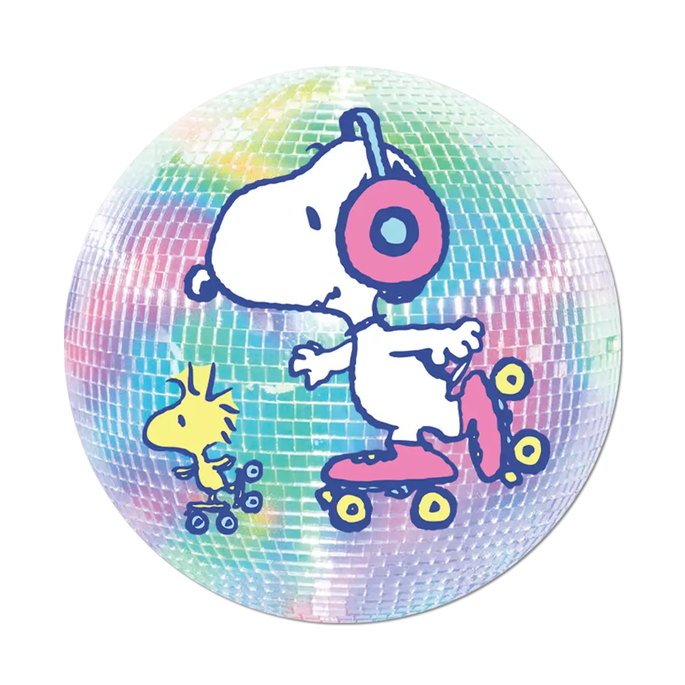 Roller Buds: Snoopy & Woodstock - Die-Cut Sticker