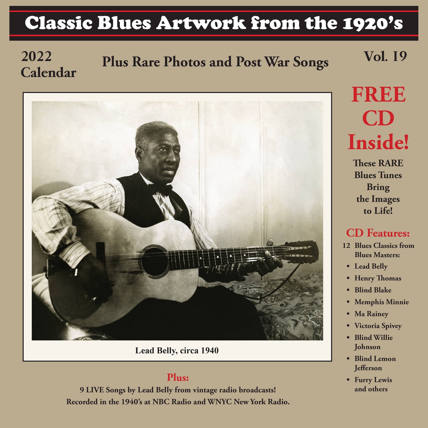 Classic Blues Artwork From The 1920's Vol 19