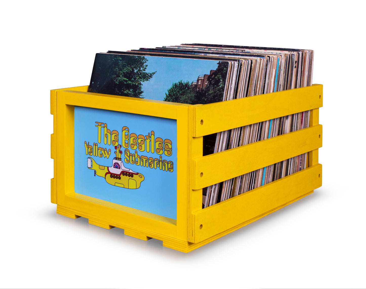 Yellow Submarine Vinyl Storage Crate