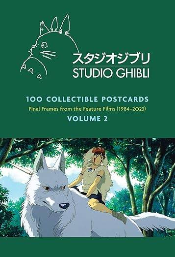 Studio Ghibli: 100 Postcards, Volume 2: Final Frames from the Feature Films (1984–2023)